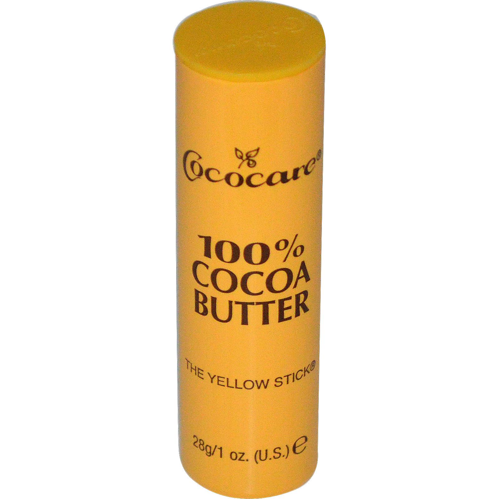  100% Какао-масло стик, Cococare (28 г)